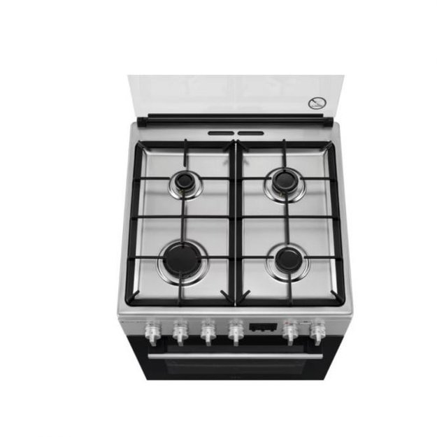 60cm pločio dujinė viryklė su el.orkaite Electrolux LKK660220X