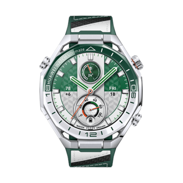 Huawei | WATCH Ultimate 2 eSIM | Smart watch | AMOLED | 1.5 inch | Waterproof | Green and White