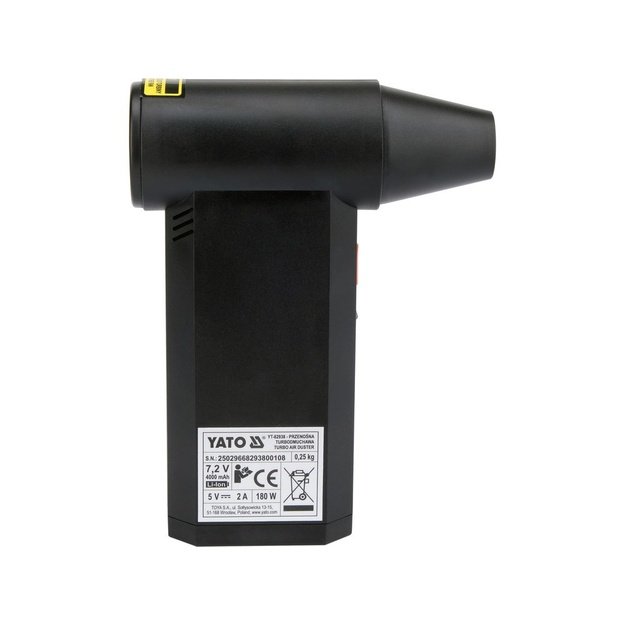 Dmuchawa mini 7,2V 135000 obr/min YT-82938 YATO