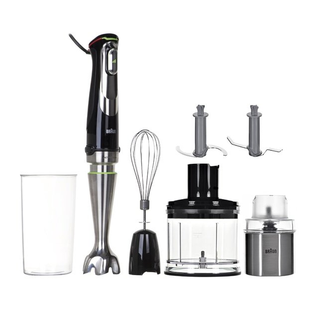 Braun | Hand Blender | MQ9138XI MultiQuick 9 | Hand Blender | 1200 W | Number of speeds 3 | Chopper | Ice crushing | Black