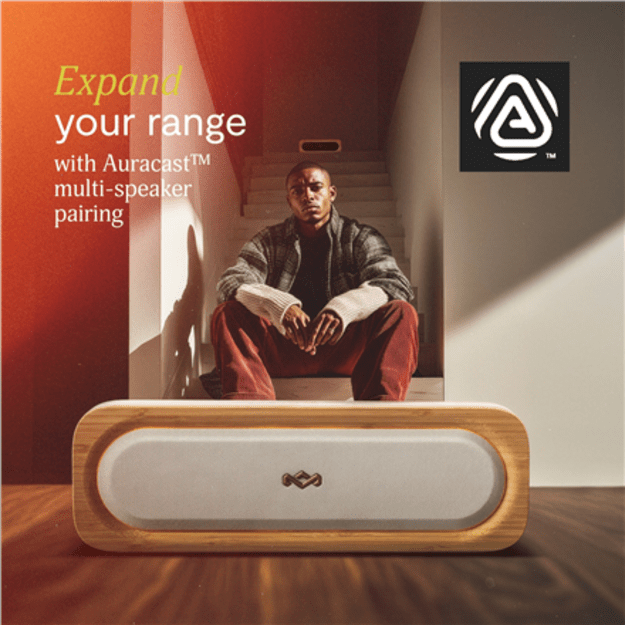Marley Speaker | Get Together 3 | Bluetooth | Wireless connection | Signature Black