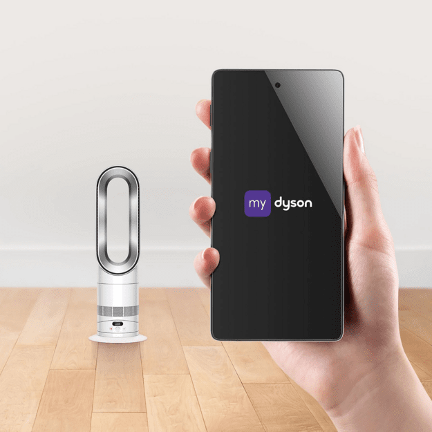 DYSON AM15 Hot + Cool HF1 EU Wh/Sv termoventiliatorius