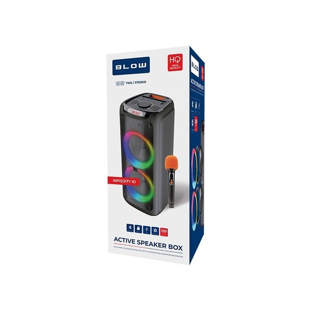 BLOW Infinity 10  300W  Bluetooth speaker/column + microphone