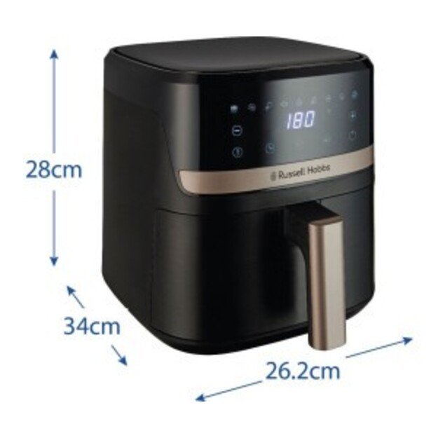 RUSSELL HOBBS SatisFry 27610-56, juoda 2