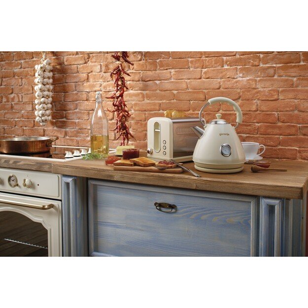 Gorenje K17CLI electric kettle 1.7 L 2200 W Beige 3