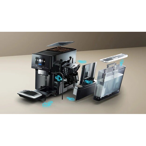 Siemens EQ700 TP713R09 Espresso machine 2.4 l Black 2