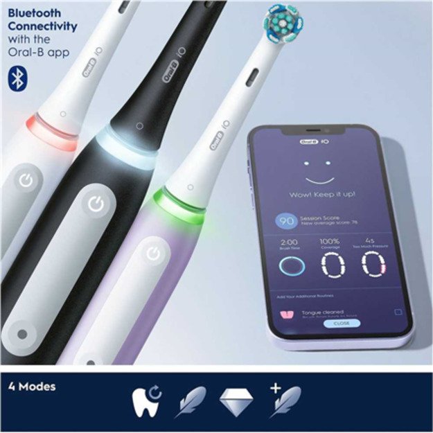 Oral-B | Electric Toothbrush | iO Series 4s | Rechargeable | For adults | Number of brush heads included 1 | Number of teeth bru 1