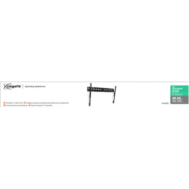 Vogels | Wall mount | MA4010-A1 | Tilt | 40-65   | Maximum weight (capacity) 60 kg | Black 1