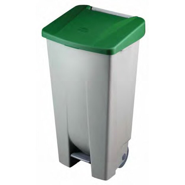 Basket solid lid DE-23400, green