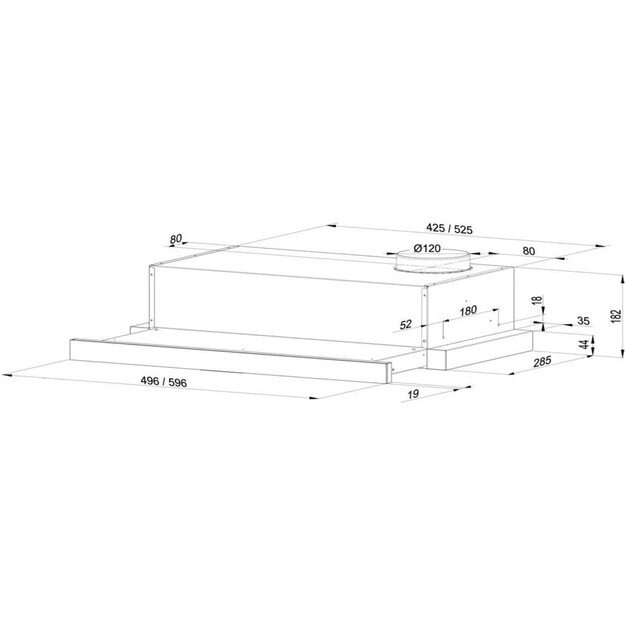 Gartraukis MAAN Corona 2 G 50  juodas 1