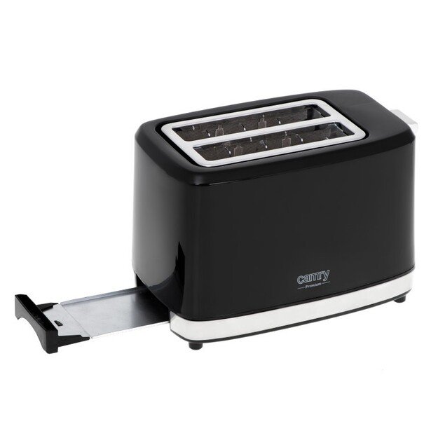 Camry | Toaster | CR 3218 | Power 750 W | Number of slots 2 | Housing material Plastic | Black 2