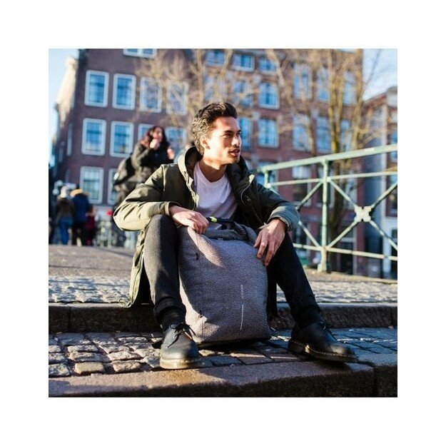 XD DESIGN ANTI-THEFT BACKPACK BOBBY URBAN GRAY P/N: P705.642 6