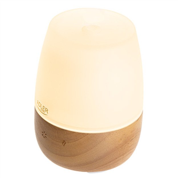 Adler | Ultrasonic Aroma Diffuser | AD 7967 | Ultrasonic | Suitable for rooms up to 25 m&sup2; | Brown/White 5