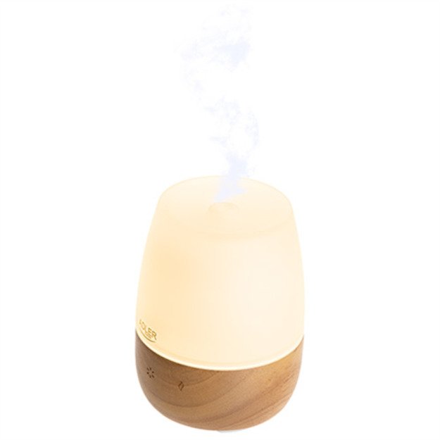 Adler | Ultrasonic Aroma Diffuser | AD 7967 | Ultrasonic | Suitable for rooms up to 25 m&sup2; | Brown/White 4