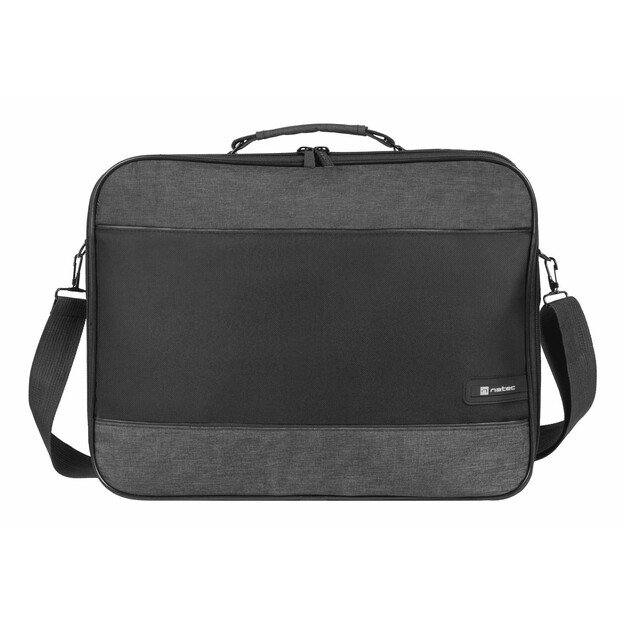 NATEC Impala 2 39.6 cm (15.6 ) Messenger case Black, Grey