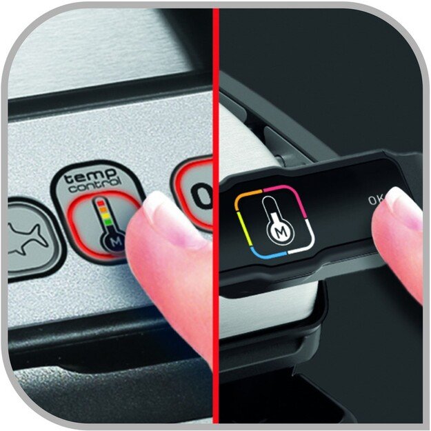 TEFAL | XA724810 | Waffle Plates | Black 2