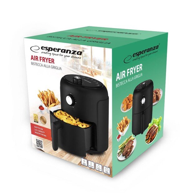 Esperanza EKA001 Fat-free fryer 2,6L 1000W Black 5