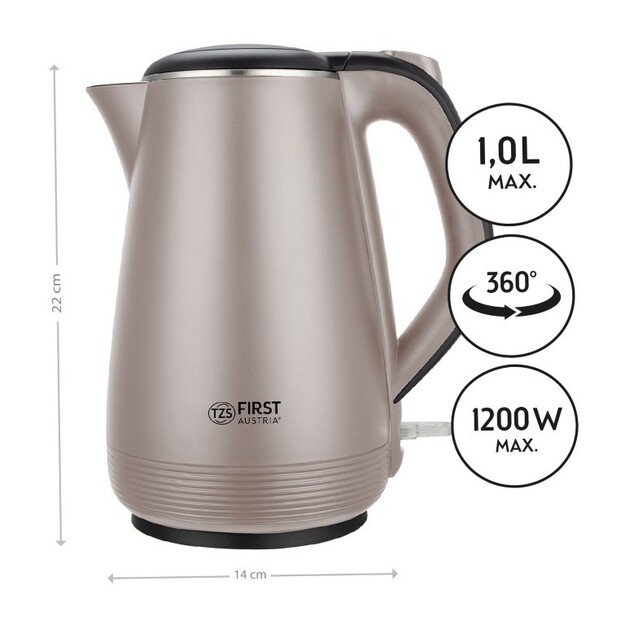 Metalinis virdulys1,0L FIRST 5407-4-CR 3