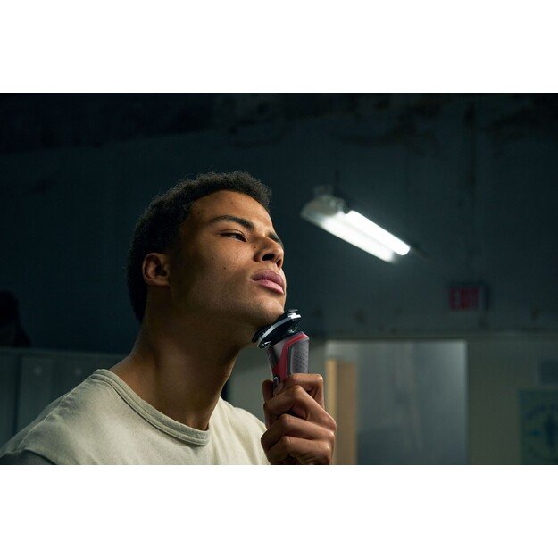 Philips SHAVER Series 5000 S5883/10 men s shaver Rotation shaver Trimmer Black, Red 3