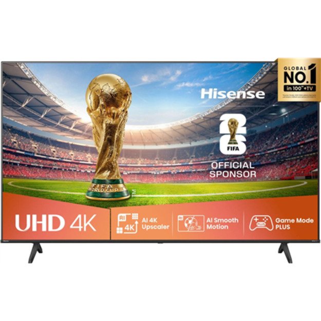 Hisense 4K TV | 75A6Q | 75 | Smart TV | VIDAA Smart OS | UHD | Black