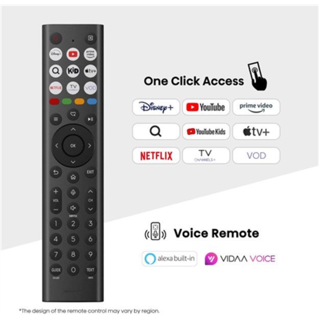 Hisense 4K TV | 75A6Q | 75 | Smart TV | VIDAA Smart OS | UHD | Black 7