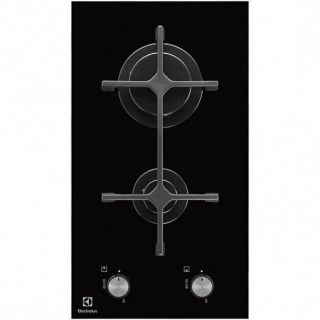 Electrolux EGC3322NVK hob Black Built-in Gas 2 zone(s)