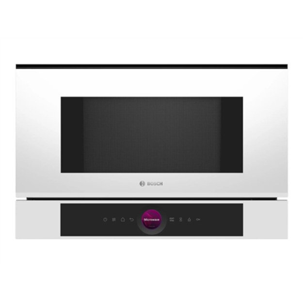 Bosch Serie 8 BFL7221W1 microwave White Solo microwave Built-in 21 L 900 W
