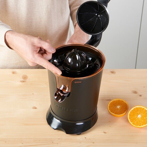 Taurus Easy Press 600 Centrifugal juicer 600 W Black, Brown 1