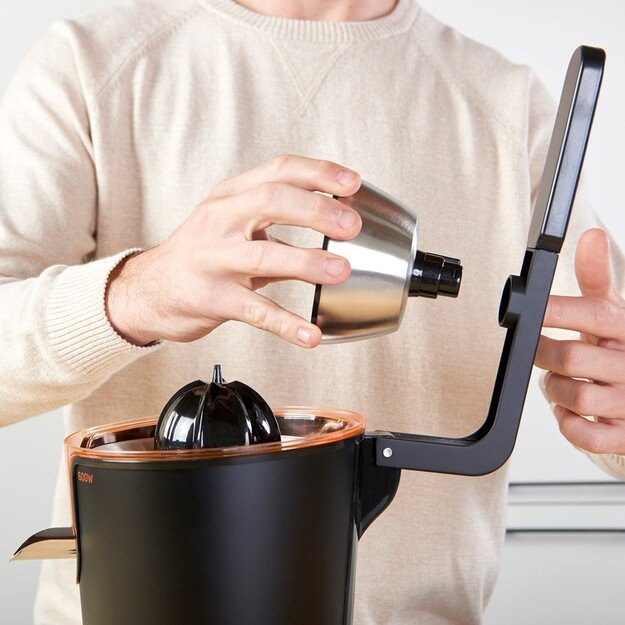 Taurus Easy Press 600 Centrifugal juicer 600 W Black, Brown 7