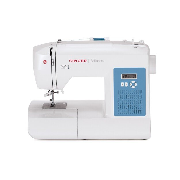 Singer | Sewing Machine | 6160 Brilliance | Number of stitches 60 | Number of buttonholes 6 | White 1