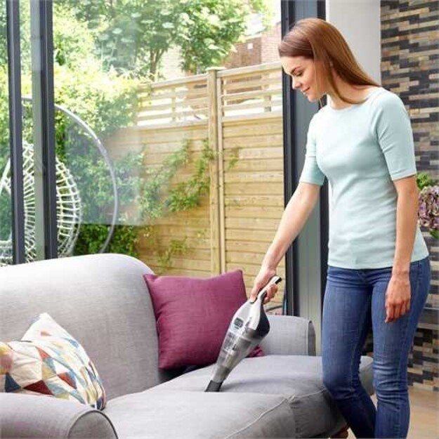 BLACK & DECKER | Vacuum Cleaner | NVC220WC-QW | Cordless operating | Handstick | 7.2 V | Grey 4