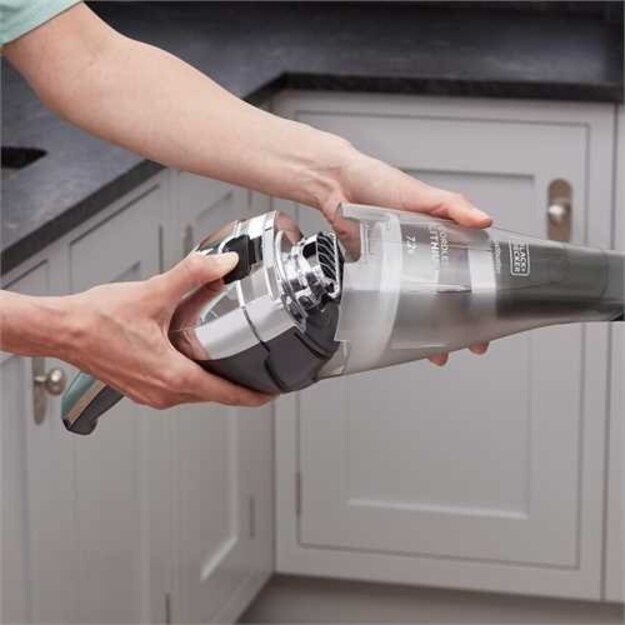BLACK & DECKER | Vacuum Cleaner | NVC220WC-QW | Cordless operating | Handstick | 7.2 V | Grey 7