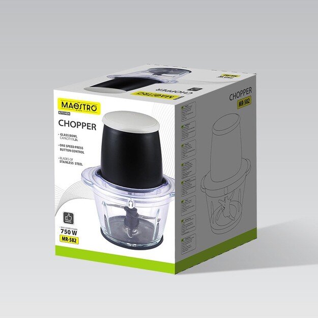 Smulkintuvas 750W MR-582 MAESTRO 2