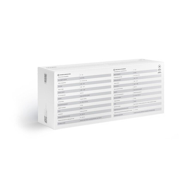 SAVIO UM-01 Desk holder for monitor 17   - 32  , 2 - 9 KG, gas spring 4