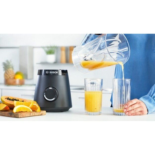 Bosch Serie 4 MMB6141B blender 1.5 L Tabletop blender 1200 W Black 2
