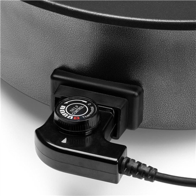 Tristar | Multifunctional grill pan XL | PZ-9135 | Diameter 30 cm | Grill | 1500 W | Lid included | Fixed handle | Black 2