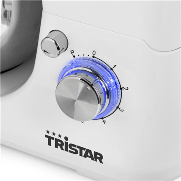 Tristar Kitchen Machine | MX-4817 | 1200 W | Number of speeds 6 | Bowl capacity 5 L | White 3