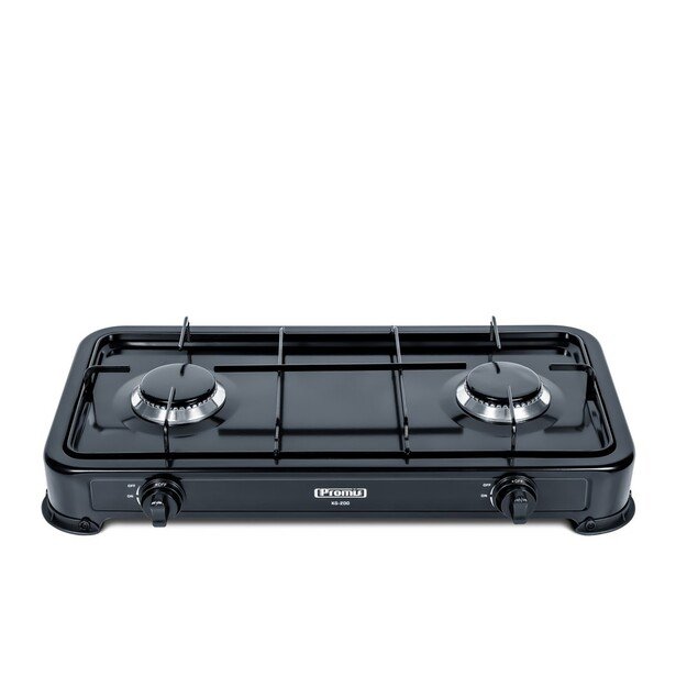 Gas cooker PROMIS KG200 BLACK WITHOUT REDUCER 1