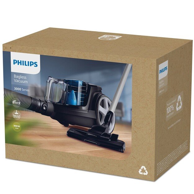 Philips | Vacuum cleaner | PowerPro Compact FC9331/09 | Bagless | Power 900 W | Dust capacity 1.5 L | Black 7