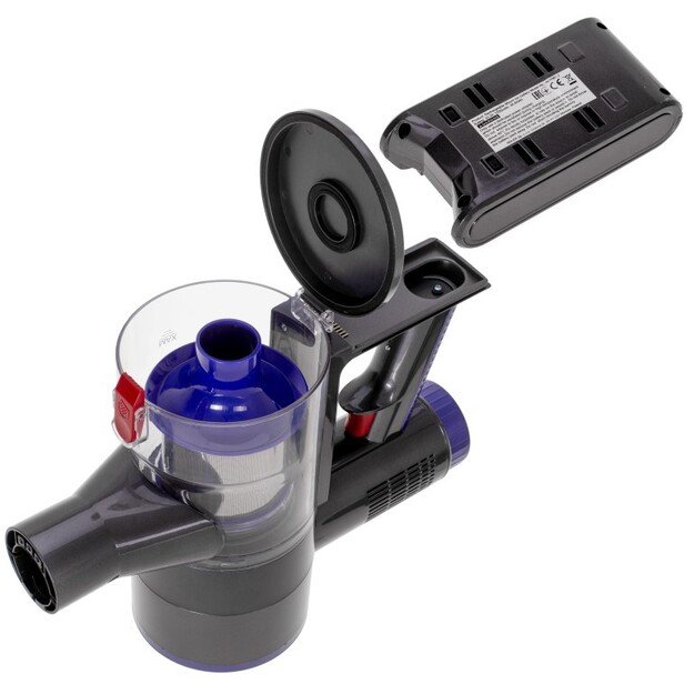 Cordless upright vacuum cleaner Adler AD 7061 allergy-friendly Black, Blue 6