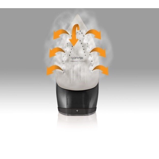 Gorenje SIH3200BKS | Steam Iron | 3200 W | Water tank capacity 420 ml | Continuous steam 40 g 4