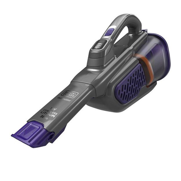 Black & Decker BHHV520BFP handheld vacuum Black, Violet Bagless 12