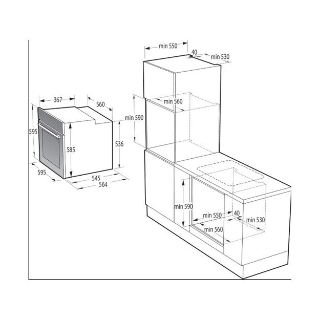 GORENJE BOS6737SYB