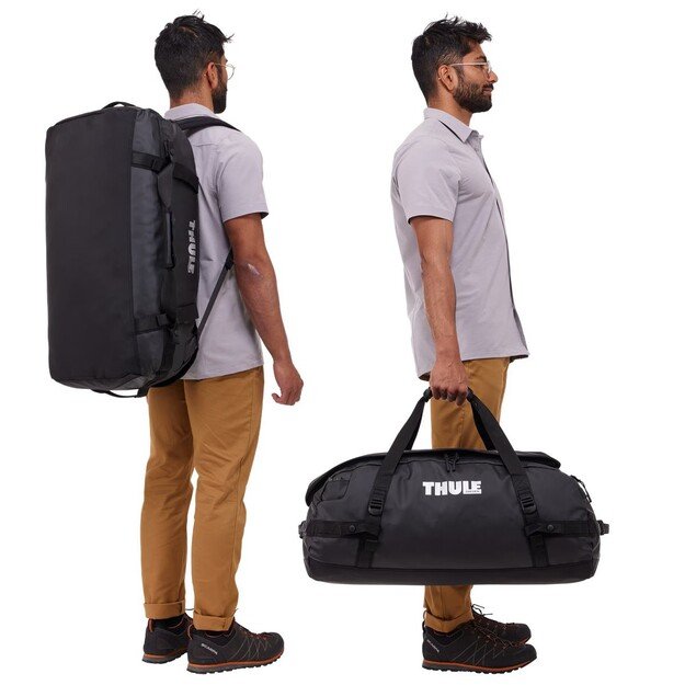 Thule | Chasm | 70L Bag | Duffel | Black | Waterproof 3