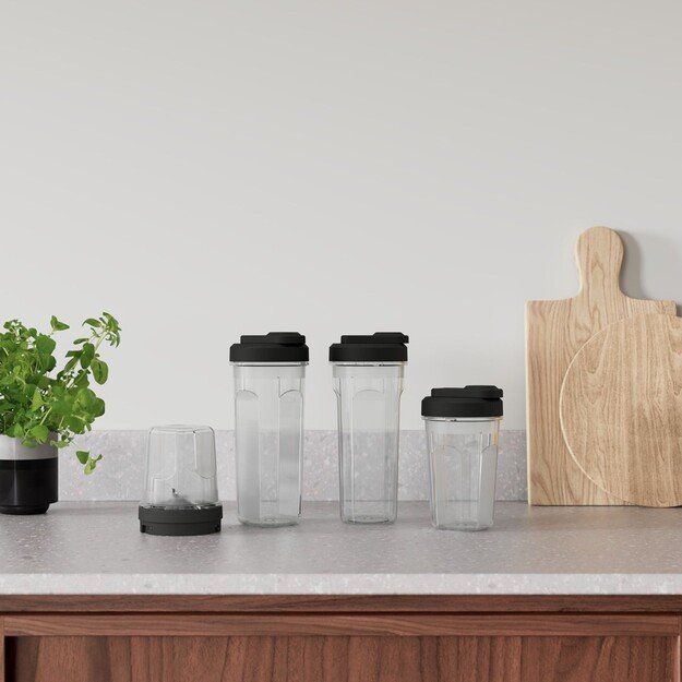 Electrolux E4CB1-6ST 1 L Tabletop blender 350 W Black, Stainless steel, Transparent 11