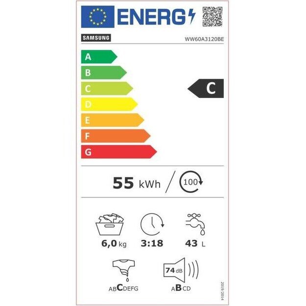SAMSUNG WW60A3120BE/LE 1