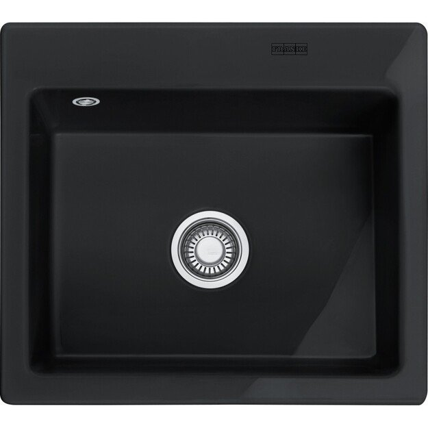 FRANKE Mythos MTK 610-58, 2 išgręžtos skylės, 124.0335.851, onikso (juoda)