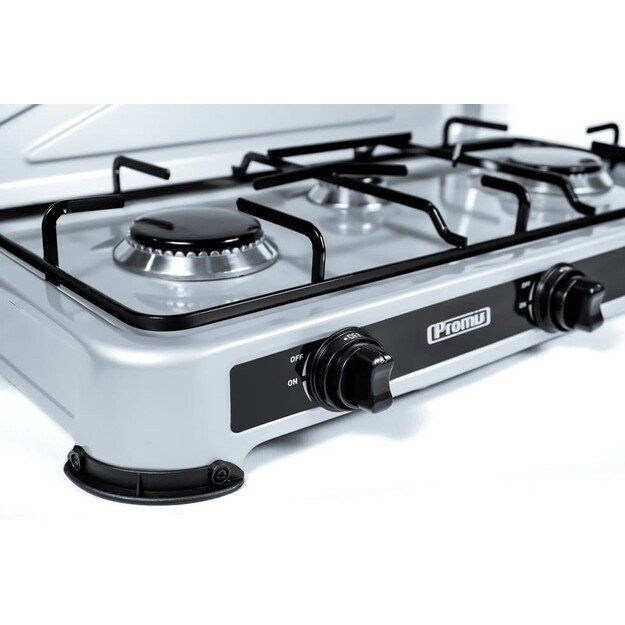 PROMIS KG400 Four-burner gas stove silver 3