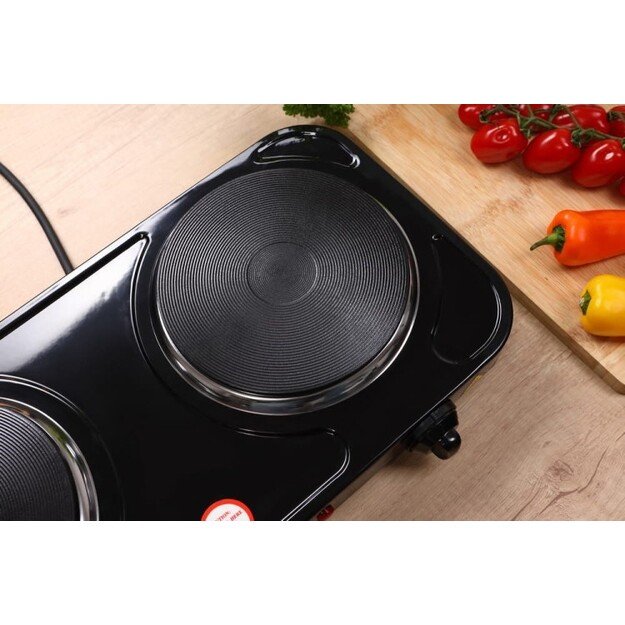 IDEAL 2-plate electric cooker, max power 2600 W 3