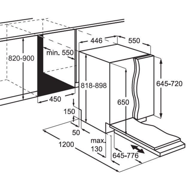 dishwasher ELECTROLUX EEG63410L 1